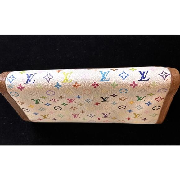 Louis Vuitton Monogram Takashi Murakami Multicolor Wallet Designer Artsy - Picture 4 of 16